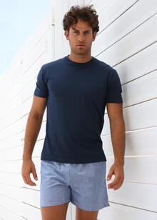 PIGIAMA UOMO MEZZA MANICA PANTALONCINO 