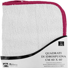 6 QUADRATI IN SPUGNA IDROFILA CON BORDI COLORATI 60X60 CM 