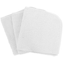 6 QUADRATI IN SPUGNA IDROFILA BORDO BIANCO 52X52 CM 