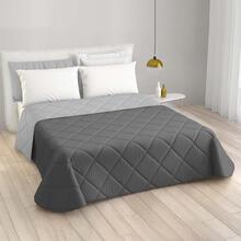 QUILT 2 PIAZZE CM 260X260 TINTA UNITA DOUBLE FACE 