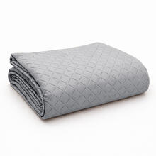 QUILT 2 PIAZZE VELOUR TRAPUNTATO A ROMBI CM 260X260 