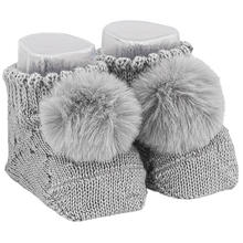 SCARPINA NEONATA MISTO LANA 