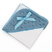 SET 3 QUADRATI DI MUSSOLA IN PERCALLE 100% COTONE 