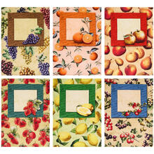 SET 6 STROFINACCI COTONE CM 50X70 CON STAMPA DIGITALE 