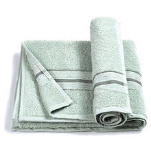 SET ASCIUGAMANI 1+1 VISO CM 55X100 E OSPITE 40X55 