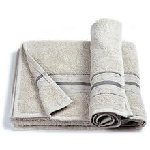 SET ASCIUGAMANI 1+1 VISO CM 55X100 E OSPITE 40X55 