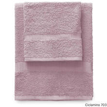 SET ASCIUGAMANO+OSPITE 1+1 SPUGNA 430 gr/mq 