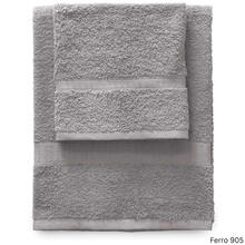 SET ASCIUGAMANO+OSPITE 1+1 SPUGNA 430 gr/mq 