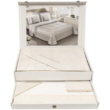 SET COPRILETTO 2 PIAZZE E COMPLETO LETTO 2PIAZZE COTONE 