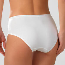 SLIP MIDI COTONE ELASTICIZZATO CON CODA DI TOPO 