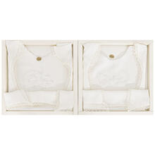 STOLA BATTESIMALE IN PURA SETA CON RICAMO A MANO ASSORTITO 