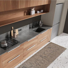 TAPPETO CUCINA CM 55X220 