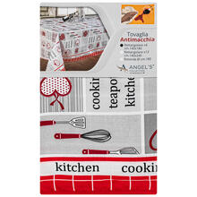 TOVAGLIA ANTIMACCHIA X 6 CM 140X180 STAMPATA 