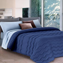 TRAPUNTA 1 PIAZZA BICOLOR MICROFIBRA CM 170X270 