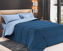 TRAPUNTA 1 PIAZZA MICROFIBRA BICOLORE CM 170X260 