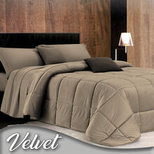 TRAPUNTA 2 PIAZZE VELLUTO CM 270X260 