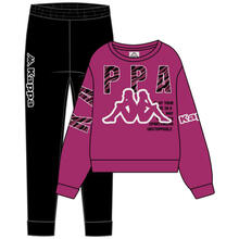 TUTA RAGAZZA FELPA KAPPA GIROCOLLO 