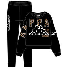 TUTA RAGAZZA FELPA KAPPA GIROCOLLO 