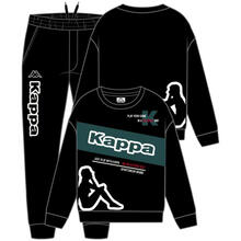 TUTA RAGAZZO FELPA KAPPA GIROCOLLO 