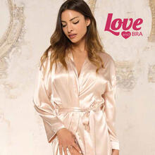 VESTAGLIA KIMONO SATINATA 