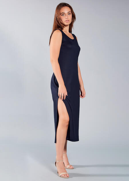 abito-donna-essential-giro-con-spalla-larga-e-spacchi