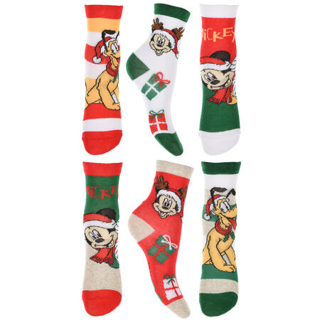 calzino-corto-bimbo-mickey-caldo-cotone-natale