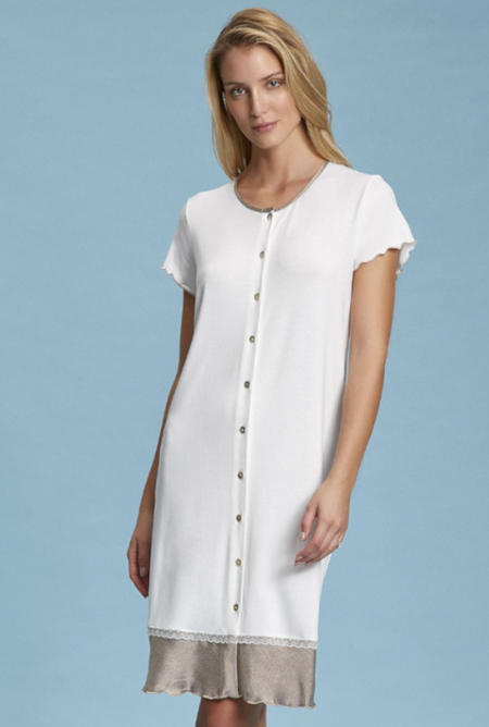 camicia-da-notte-mezza-manica-clinica-abbottonata