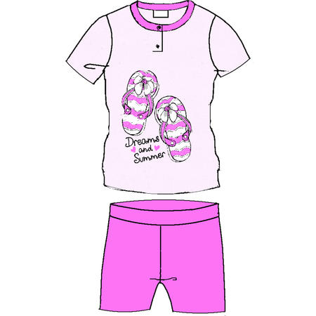 pigiama-bimba-cotone-corto