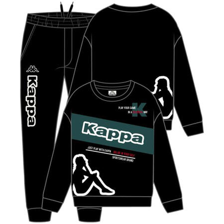 tuta-ragazzo-felpa-kappa-girocollo