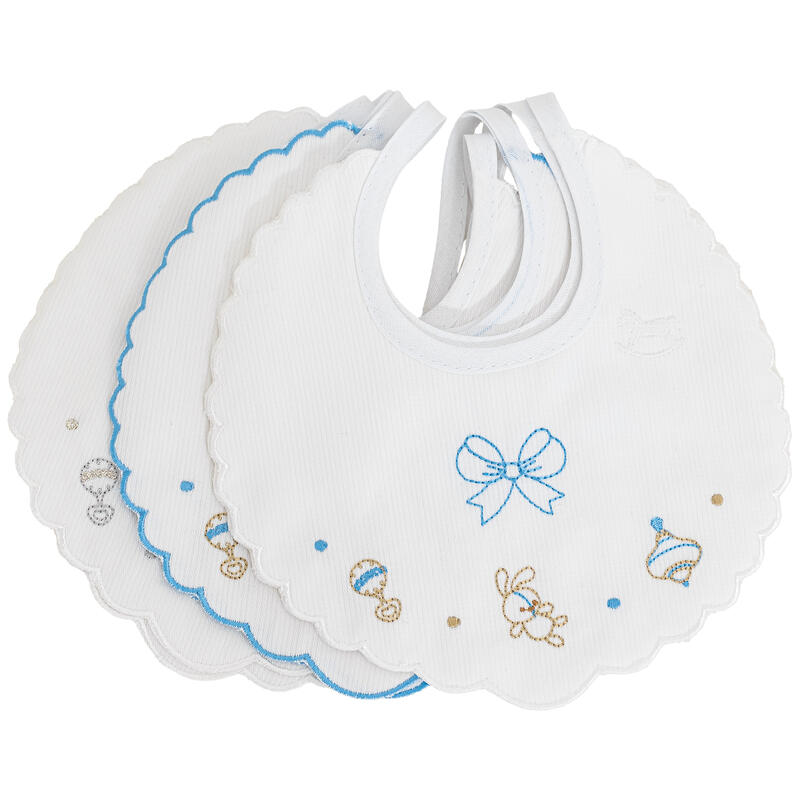 BAVETTA RICAMATE SCATOLA X 6 Gruppo Maccarrone Ingrosso Abbilgiamento e Biancheria