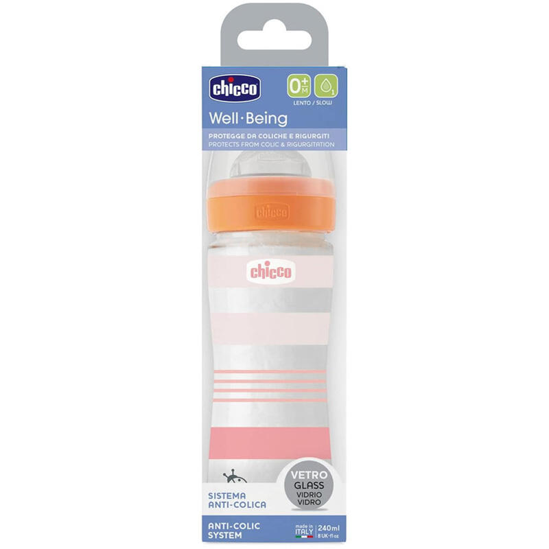 BIBERON WB VETRO 240ML Gruppo Maccarrone Ingrosso Abbilgiamento e Biancheria