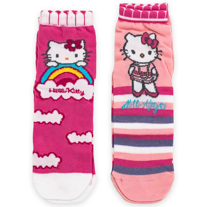 CALZINO RAGAZZINA CALDO COTONE HELLO KITTY Gruppo Maccarrone Ingrosso Abbilgiamento e Biancheria