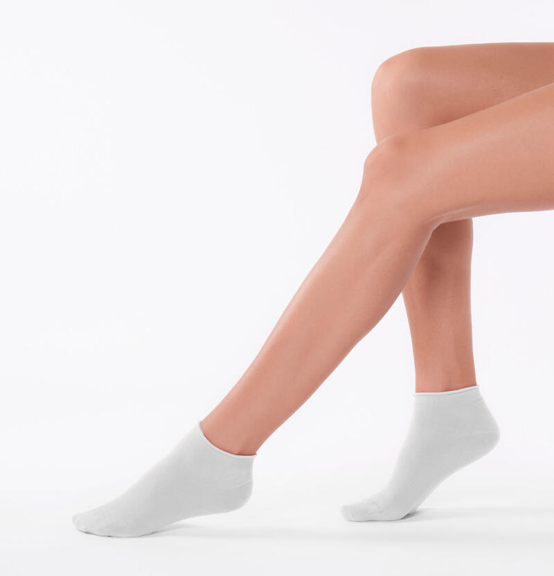 CALZINO DONNA FILO SCOZIA SENZA BORDO 'SMOLLATO' Gruppo Maccarrone Ingrosso Abbilgiamento e Biancheria