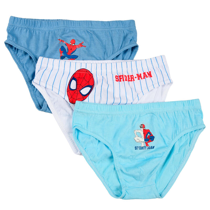 CONFEZIONE 3 PAIA SLIP BIMBO COTONE SPIDERMAN Gruppo Maccarrone Ingrosso Abbilgiamento e Biancheria