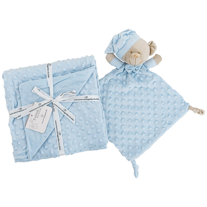 COPERTA CULLA BUBBLE + ORSETTO DOUDOU Gruppo Maccarrone Ingrosso Abbilgiamento e Biancheria
