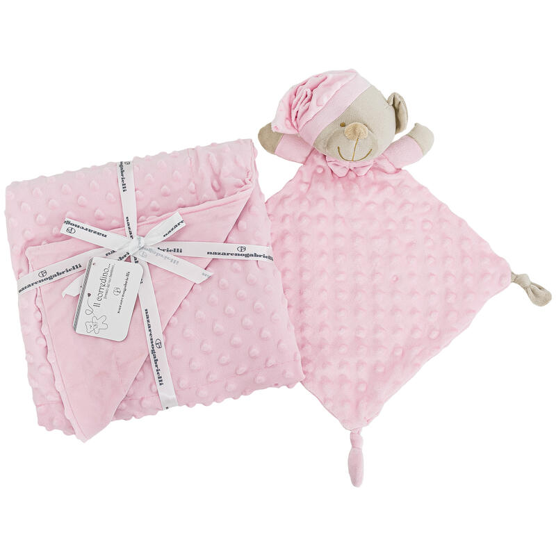 COPERTA CULLA BUBBLE + ORSETTO DOUDOU Gruppo Maccarrone Ingrosso Abbilgiamento e Biancheria