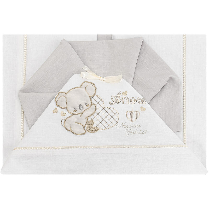 LENZUOLO 3 PZ LETTINO RICAMATO Gruppo Maccarrone Ingrosso Abbilgiamento e Biancheria