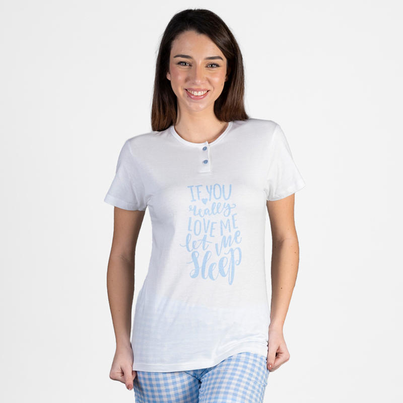 PIGIAMA DONNA MEZZA MANICA PANTALONCINO Gruppo Maccarrone Ingrosso Abbilgiamento e Biancheria