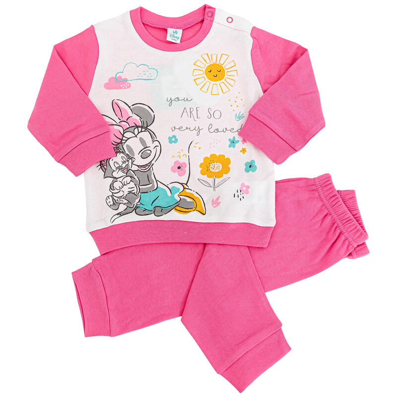 PIGIAMA NEONATA INTERLOCK MINNIE Gruppo Maccarrone Ingrosso Abbilgiamento e Biancheria