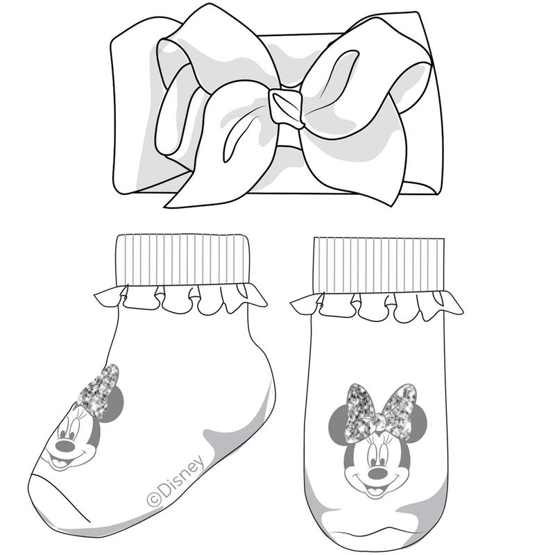 SET CALZINO + FASCIA Gruppo Maccarrone Ingrosso Abbilgiamento e Biancheria