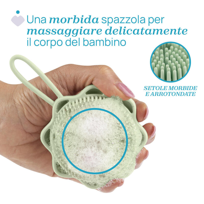 SPAZZOLA CORPO DISPENSER Gruppo Maccarrone Ingrosso Abbilgiamento e Biancheria