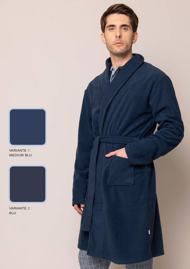 VESTAGLIA UOMO PILE Gruppo Maccarrone Ingrosso Abbilgiamento e Biancheria